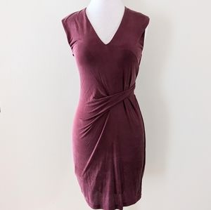 Tart Maroon Mini Dress